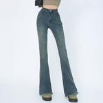 FLIM Узкие женские джинсы, Черный - фото 3