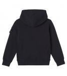 Хлопковый джерси худи Stone Island Junior, Black - фото 3