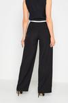 Широкие брюки с контрастной полоской Long Tall Sally, черный - фото 2