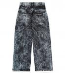 Широкие джинсы Balmain Kids, черный - фото 4