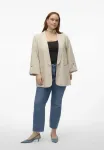 Блейзер вмдинна Vero Moda Curve, Oatmeal - фото 2