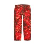 Джинсы Supreme Regular Jean, Bleached Red - фото