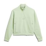 Толстовка Superdry Sport Tech Relaxed Half Half Zip, зеленый - фото 3