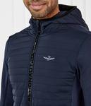 Куртка мужская Aeronautica Militare легкая с капюшоном, синий - фото 4