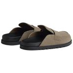 Закрытые тапочки мужские серые HERMES - фото 4