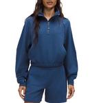 Свитшот серии Scuba для женщин Lululemon, синий - фото