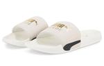 Шлепанцы PUMA Lead Cat 2.0 Suede Classic Slide 'Marshmallow', белый - фото 3