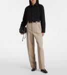 Рубашка с узлом Bottega Veneta, Black - фото 2