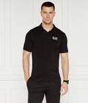 Рубашка поло Regular fit Ea7, черный - фото 3