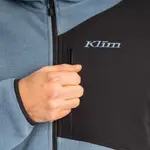 Толстовка Klim Teton Crest full zip, синий - фото 5