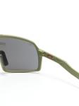Oakley солнцезащитные очки-маска Sutro S, зеленый - фото 3