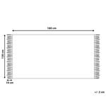 Одеяло Beliani, 130x180 см, бежевый - фото 4