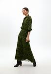 Платье LOLA CASADEMUNT Maxi dress, Leopard/Dark Green - фото 5