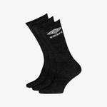 Носки длинные Umbro, 3 пары, черный - фото