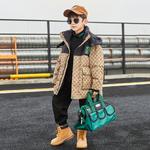 Детская пуховая куртка Disney, хаки - фото 3