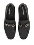 Лоферы Ferragamo Gancini-plate, черный - фото 4