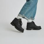 Ботинки женские черные Cat - фото 8