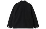Carhartt WIP Хлопковая рубашка-пиджак с логотипом, Black - фото 4
