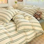 Yalu Пододеяльник 150х200 см, оливковый, 3 предмета - фото 2