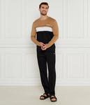 Пижамные штаны Boss Waffle Regular Fit, черный - фото 2