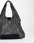 Черная сетчатая сумка-тоут ASOS DESIGN - фото 4