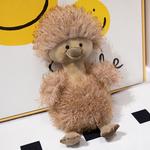 Милые плюшевые игрушки из утиных перьев высотой 40 см MENGMENGBUNNY, розовый - фото 7