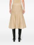 Юбка Cadence А-силуэта KHAITE, бежевый - фото