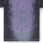 Футболка с принтом меча DIESEL, фиолетовый - фото 8