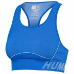 Бесшовный спортивный топ Hummel Christel, синий - фото 3