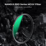 Фильтр K&F Concept Nano-X Pro HD MCUV Brass Frame Filter (55mm) - фото 2