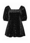 Блуза Yours Clothing Blouse, Black/Anthracite - фото 5
