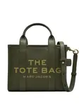 Сумка The Small Leather Tote MARC JACOBS, зеленый - фото