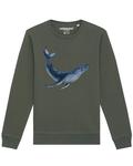 Свитер Watapparel Sweatshirt Wal, оливковый - фото