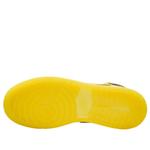 Кроссовки (GS) Air Jordan 1 Mid SE 'Black White Varsity Maize' - фото 5