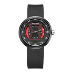 MARVEL Часы Hero Collection Quartz Movement Silicone Strap Watch Unisex Black Dial - фото 2