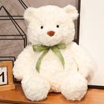 Плюшевая кукла Jiangyue Bear Big Bear с бабочкой Tak Bebe, белый - фото 8