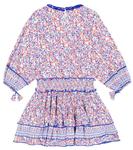 Платье Ariel с цветочным принтом Poupette St Barth, синий - фото 4