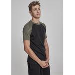 Футболка Urban Classics Contract 2.0 Raglan, черный - фото 2