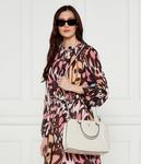 Сумка-тоут женская Guess Arnela однотонная на тонком ремешке, бежевый - фото 2