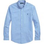 Polo Ralph Lauren Мужская синяя рубашка - фото