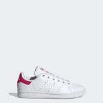 Детские кроссовки Adidas Stan Smith, белый/розовый - фото