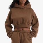 Укороченная плотная толстовка Entire Studios, Brunette - фото 2