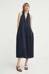 Платье Samsoe Samsoe, темно-синий - фото 4