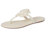 Сандалии Stuart Weitzman Rio T-Strap Sandals, Linen - фото 7