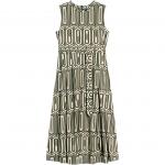 MaxMara Женское платье без рукавов цвета хаки - фото