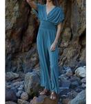 Алесси Комбинезон в синем By Together - фото