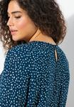 Повседневное платье POLKA DOT LONG SLEEVE Ulla Popken, темно-синий - фото 5