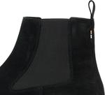 Женские ботинки челси BOSS Kobe из замши, Black Gloss - фото 4