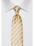Vincenzo Boretti Светло-желтый галстук - фото 2