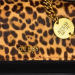 Сумка GUESS Iseline Mini Crossbody Flap, Leopard - фото 7